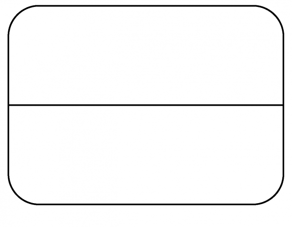 Flag of Poland Emoji coloring page image