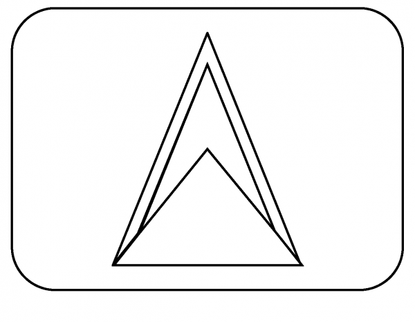 Flag of St Lucia Emoji coloring page image