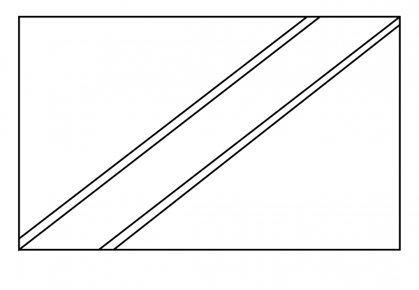 Flag of Tanzania Emoji coloring page image