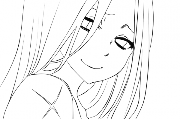 Flare Corona from Fairy Tail Manga coloring page image