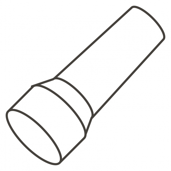 Flashlight coloring page image