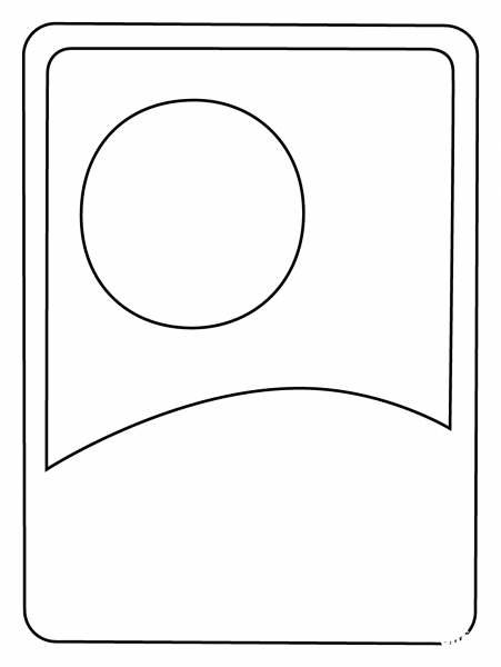 Flower Playing Cards Emoji coloring page image
