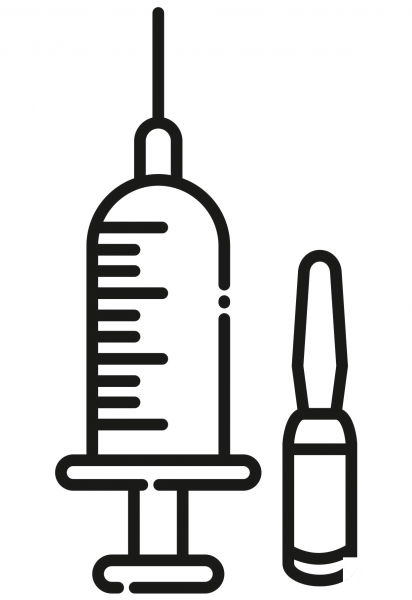 Flu Shot coloring page image