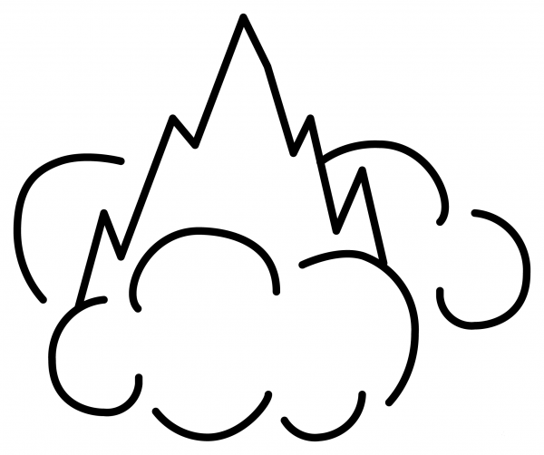 Foggy Emoji coloring page image