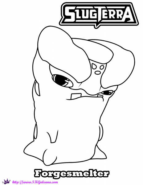 Forgesmelter coloring page image