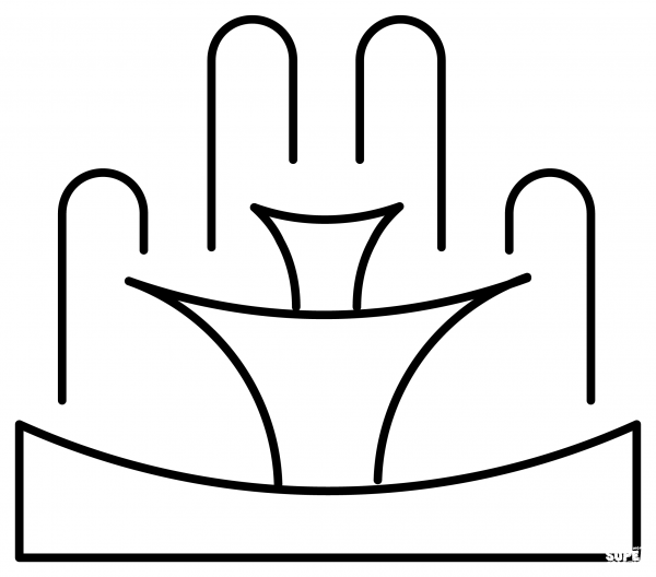 Fountain Emoji coloring page image