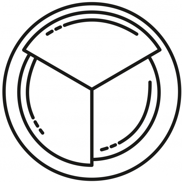 Fractions coloring page image