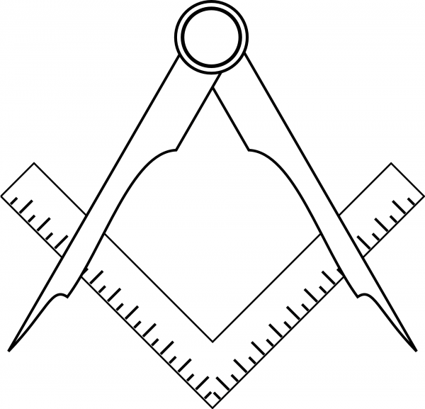Freemason Symbol coloring page image