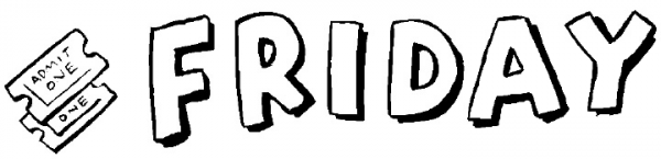 Friday coloring page image