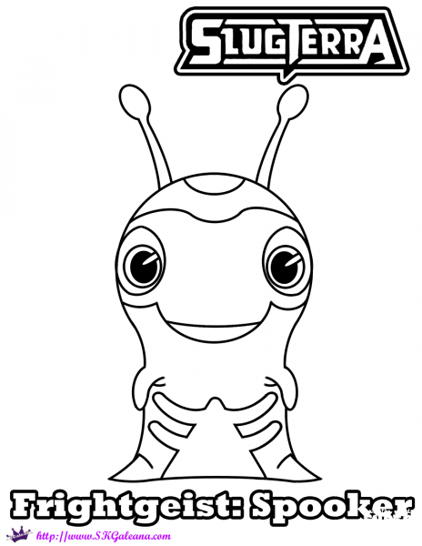 Frightgeist Spooker coloring page image
