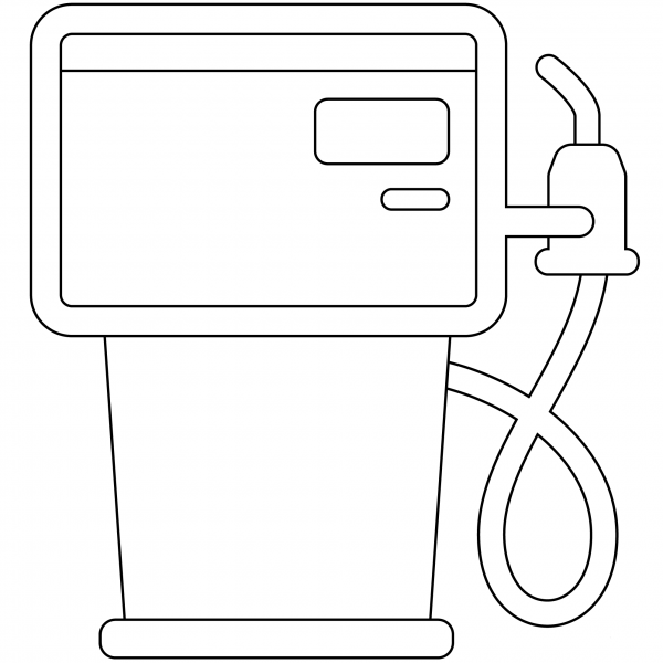 Fuel Pump Emoji coloring page image