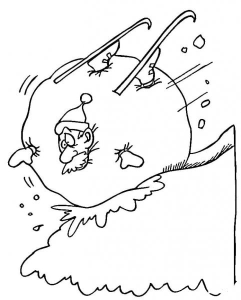 Fun In Canada  coloring page image
