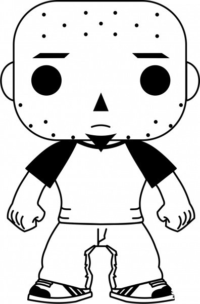 Funko coloring page image