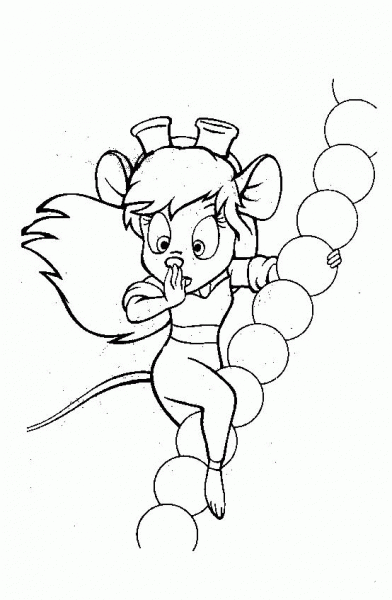 Gadget Hackwrench coloring page image