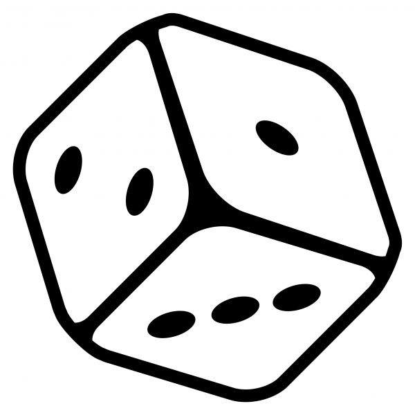 Game Die Emoji coloring page image