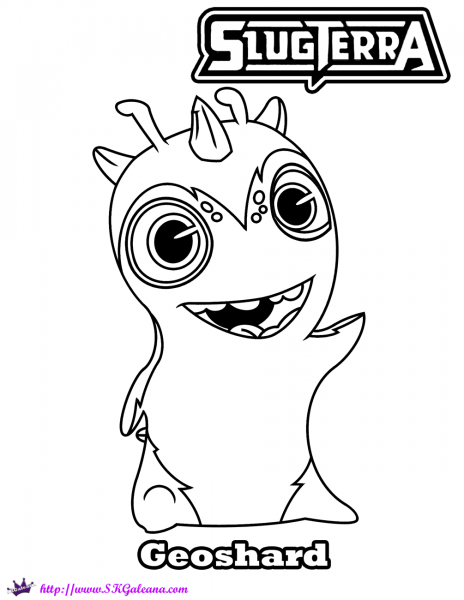 Geoshard coloring page image
