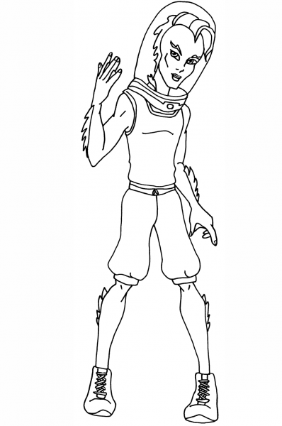 Gil Webber coloring page image