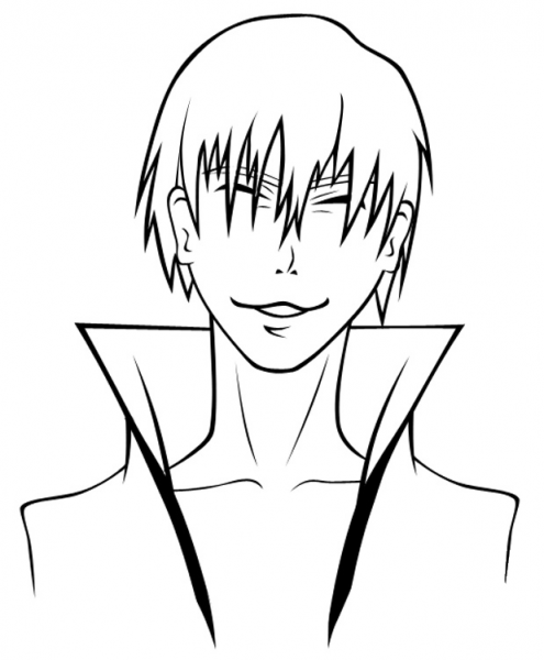 Gin Ichimaru coloring page - ColouringPages