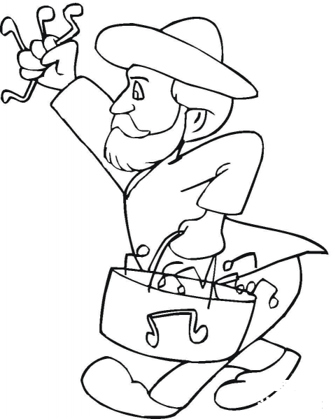Giuseppe Verdi  coloring page image