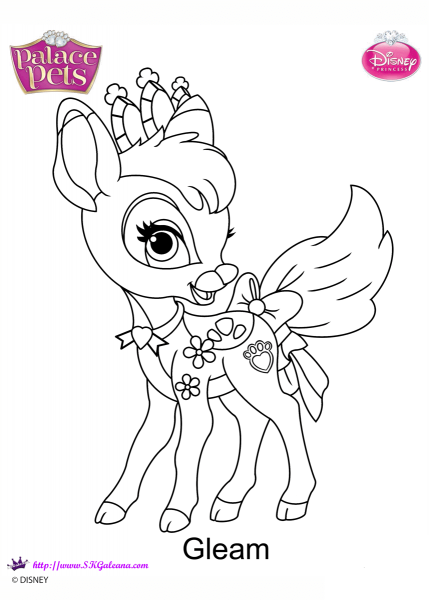 Gleam Princess coloring page image