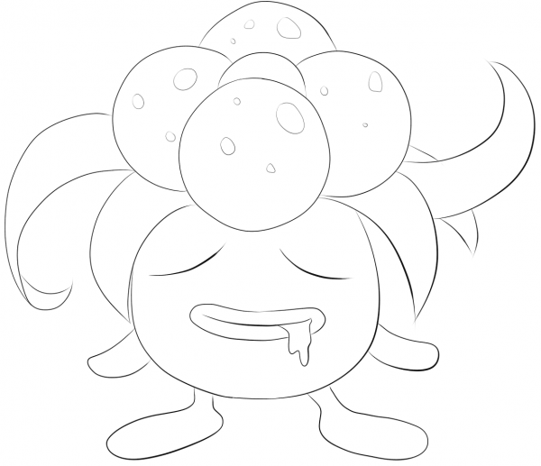 Gloom coloring page image