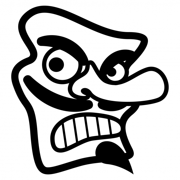 Goblin Emoji coloring page image
