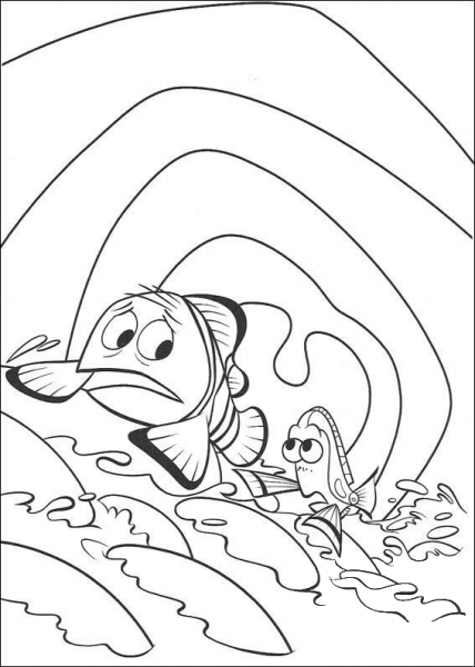 Going Out From the Whale’s Mouth  coloring page image