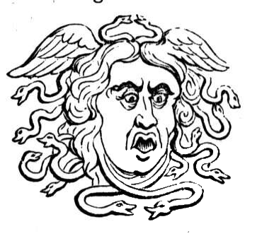 Gorgon  coloring page image