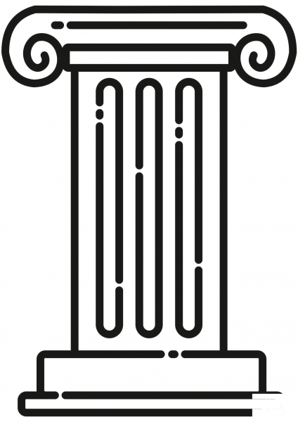 Greek Pillar coloring page image