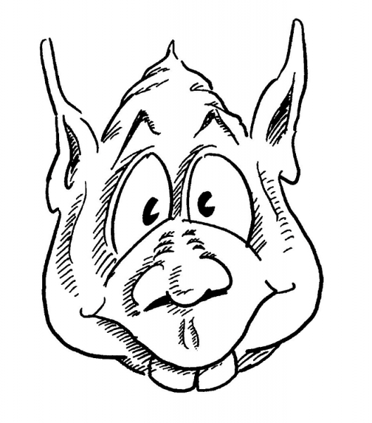 Gremlin  coloring page image
