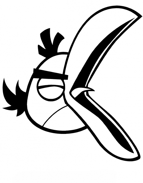 Hal, the Boomerang Bird coloring page image
