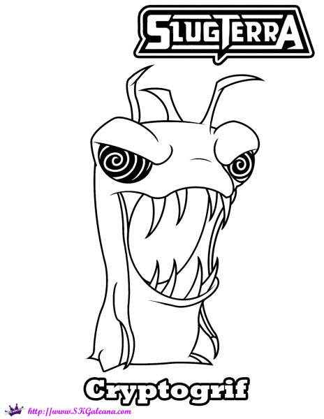 Halloween Cryptogrif coloring page image