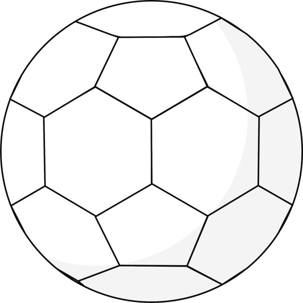 Handball Ball coloring page image