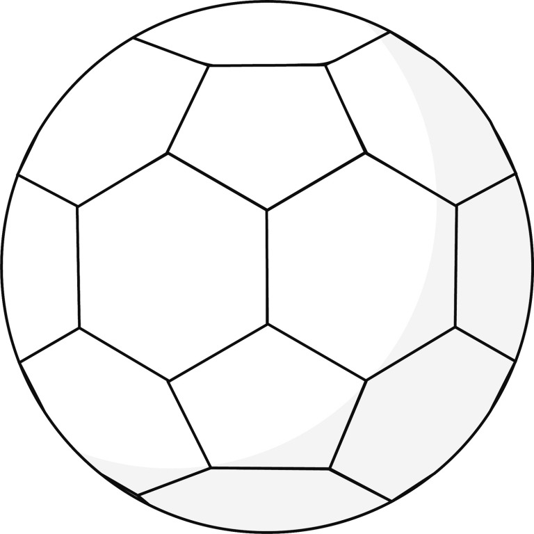 Handball Ball coloring page - ColouringPages