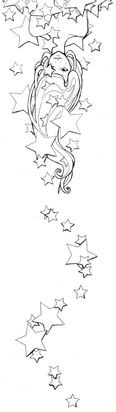 Hanging Around by Namtia coloring page image