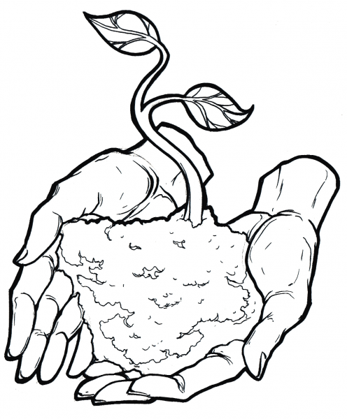 Happy Earth Day! coloring page image