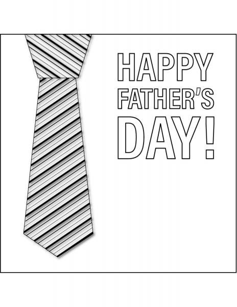 Happy Father’s Day coloring page image