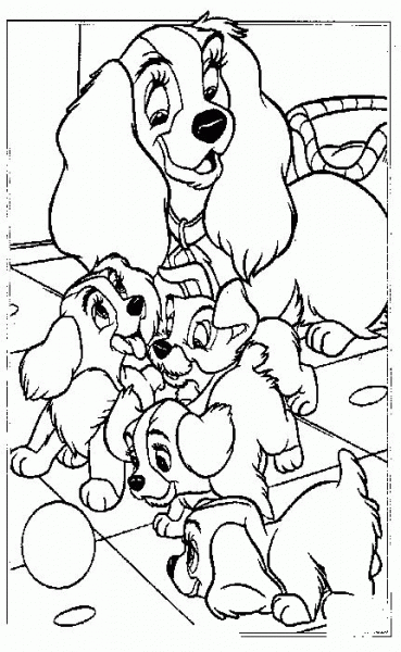 Happy Mother Lady coloring page image