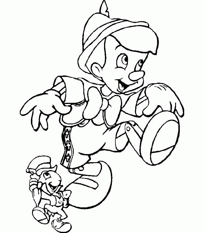 Happy Walk coloring page - ColouringPages