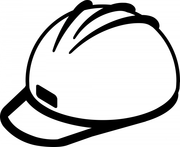 Hard Hat coloring page image