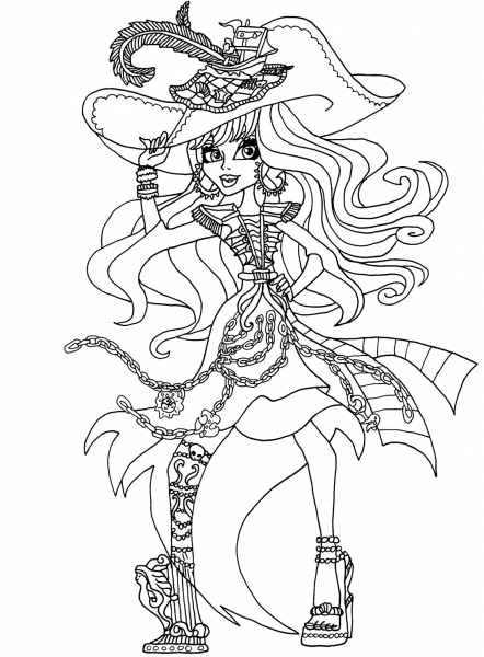 Haunted Vandala Doubloons coloring page image