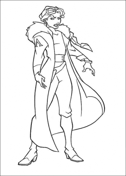 Helga coloring page image