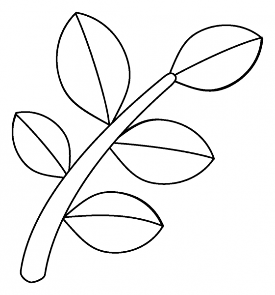 Herb Emoji coloring page image