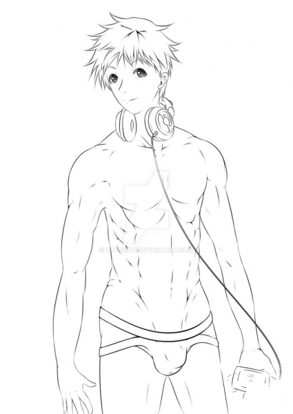 Hideyoshi Nagachika coloring page image