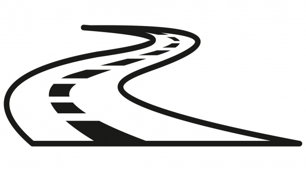 Highway coloring page image
