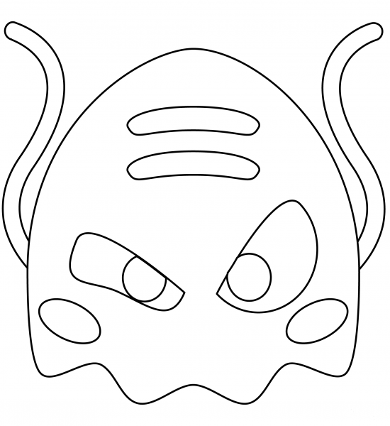 Alien Monster coloring page image