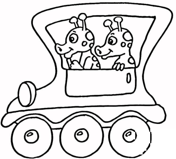 Aliens  coloring page image