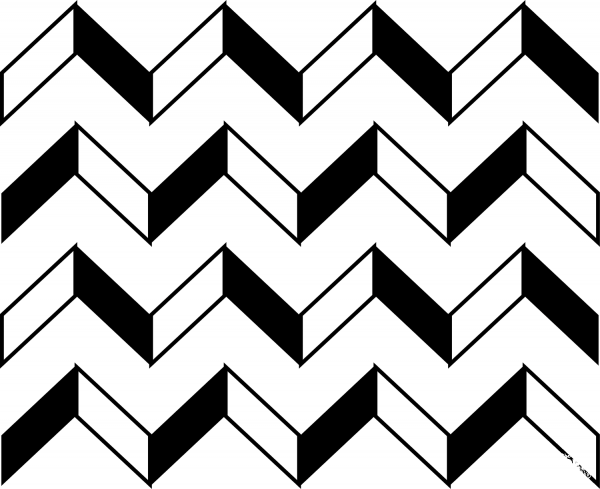 Alternating Zigzag coloring page image