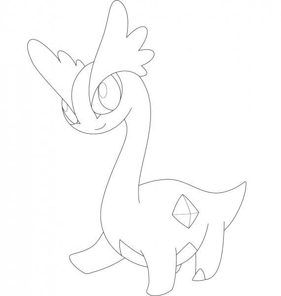 Amaura coloring page image