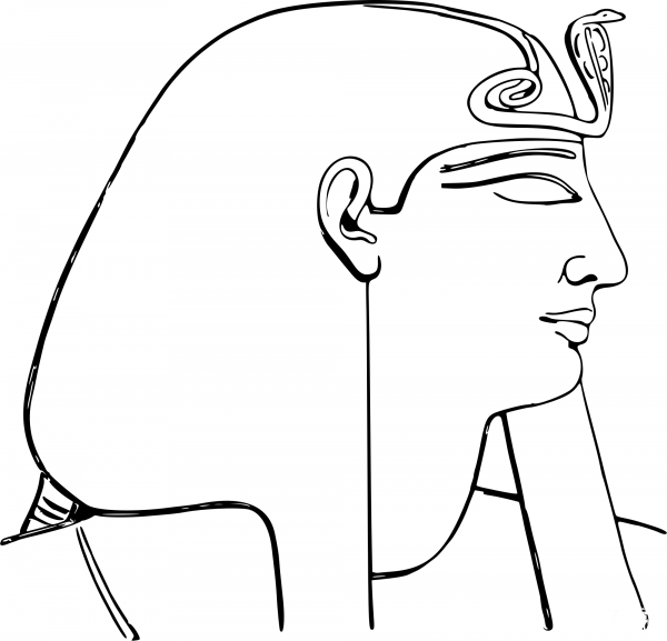 Amenof I coloring page image